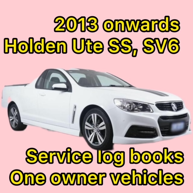 Buying Holden Commodore Ute SS and SV6 models
