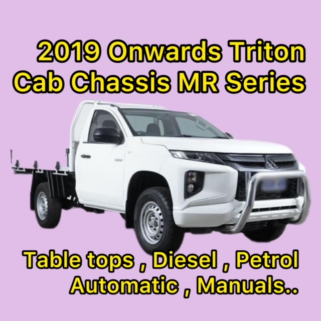Cash for my Mitsubishi 2019 2020 2021 2022 Triton cab chassis table tops Diesel Petrol Automatic Manual