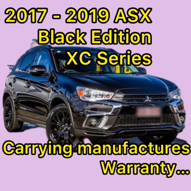 I am looking to sell my Mitsubishi 2017 2018 2019 ASX Black Edition XC Series