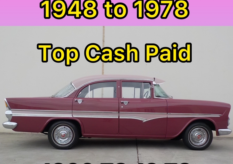 Buying holdens 1948 to 1978 sydney cash for old cars
