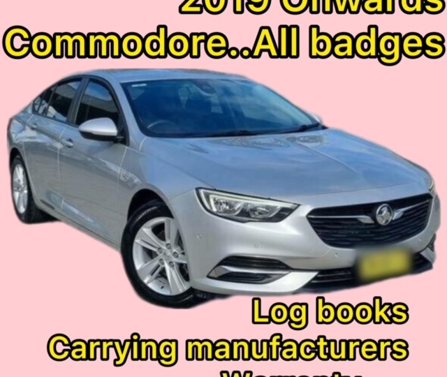 Sell my 2020 2021 2022 Holden Commodore
