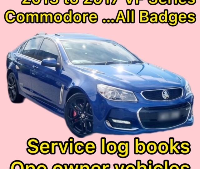 Selling my Holden Commodore VF in Sydney