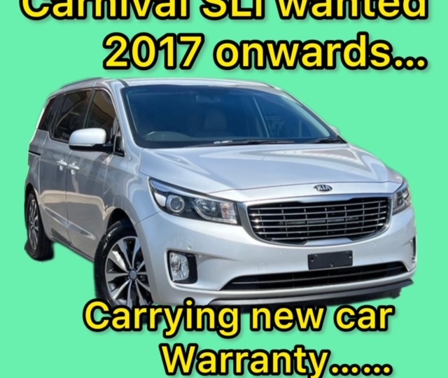 sell my Kia Carnival 2019 2020 2021 2022