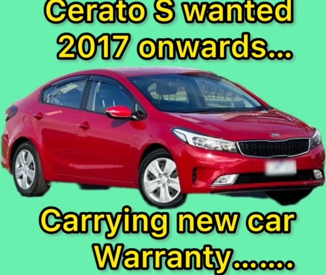 sell my Kia Cerato 2019 2020 2021 2022