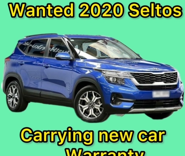 sell my Kia Seltos 2020 model