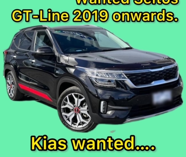 sell my Kia Seltos GT Line 2019 2020