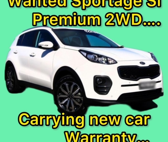selling my Kia Sportage Si Premium