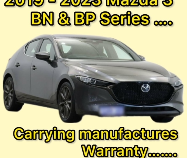 sell my 2019 Mazda 3 BN BP series