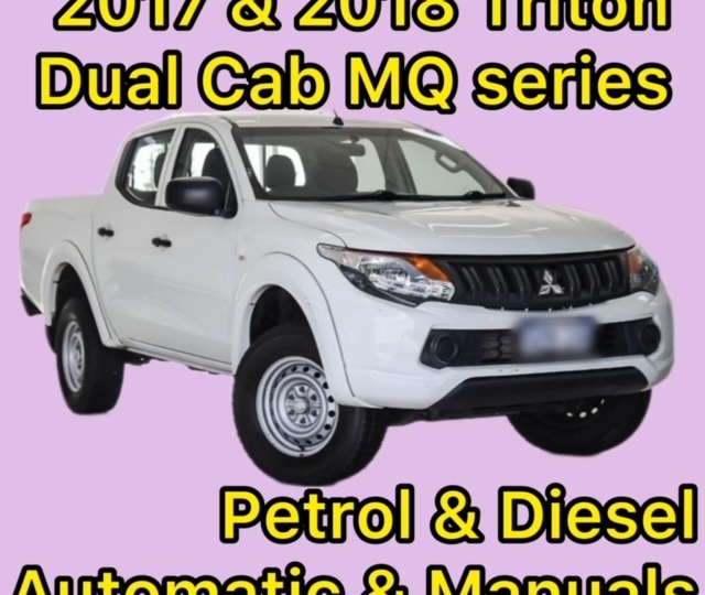 Cash for my 2019 Mitsubishi Tritin MQ Dual cab