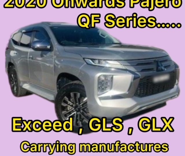 Cash for my Mitsubishi 2020 2021 Pajero QF Series Exceed GLS GLX