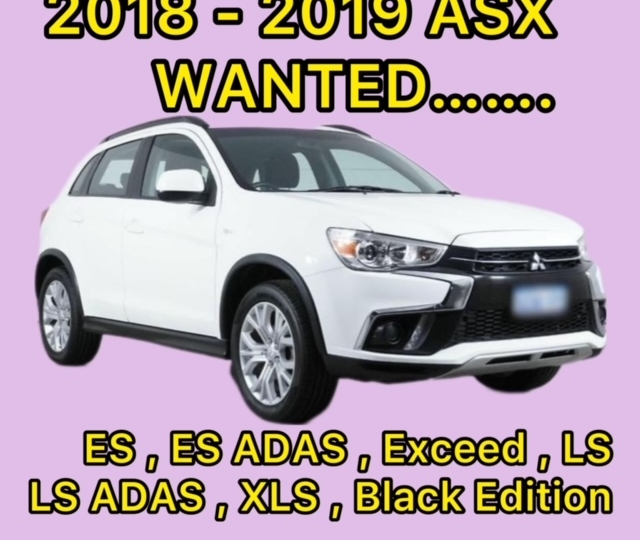Sell a 2018 2019 Mitsubishi ASX ES ESADAS Exeed LS LSADAS XLS Black Edition.
