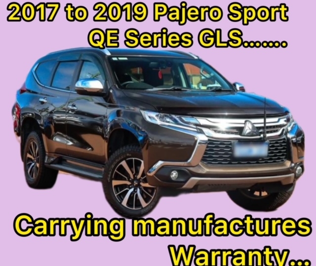 Sell my Mitsubishi Pajero Sport QE Series GLS in sydney