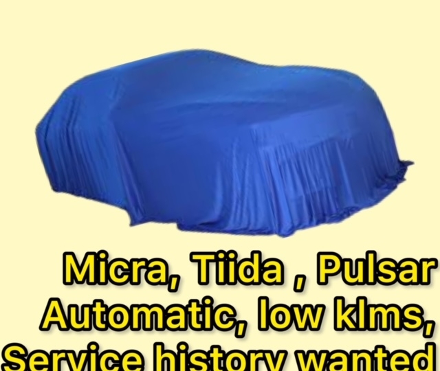 Sell my Nissan MIcra Tiida Pulsar