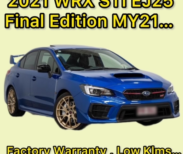 Sell my Subaru WRX in Sydney