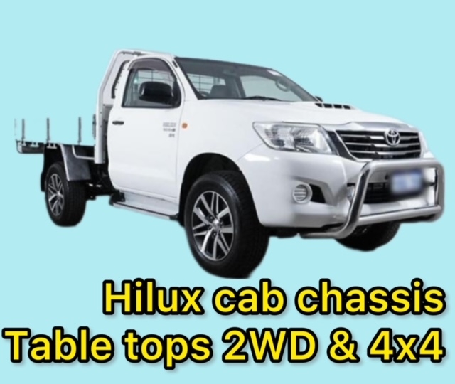 Selling my Toyota Hilux table top