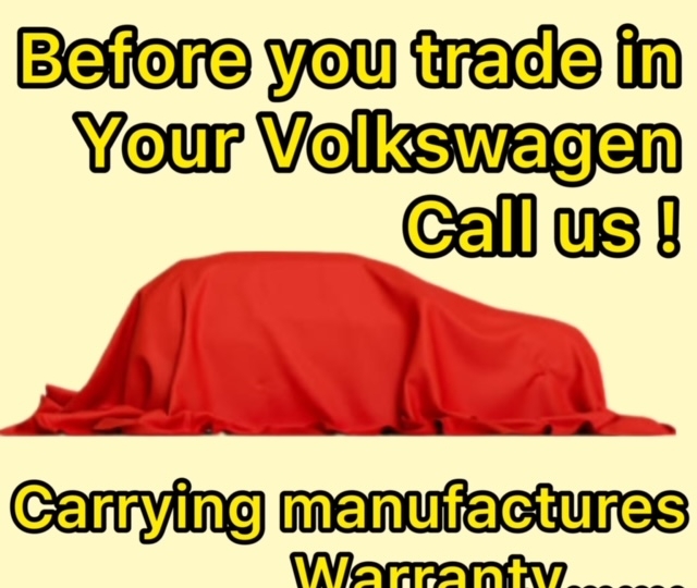 Sell my Volkswagen before I buy a new car
